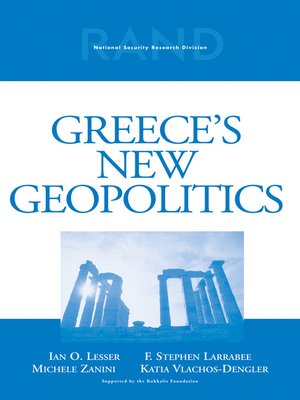 cover image of Greece's New Geopolitics